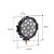 Par Farol De Milha Troller T4 Redondo 17 Leds 51w 9v/60v 6000k - Imagem 5