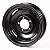 RODA ORIGINAL PRETA PARA JEEP CJ5 WILLYS / FORD ARO 16X6 / 5 FUROS - Imagem 7