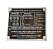 PLAQUETA DO PAINEL 5 MARCHAS CAMBIO CLARK JEEP RURAL F75 COR PRETA - Imagem 1