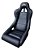 Bancos Concha Fixo Preto + Trilho Jeep Willys Cj5, Buggy, Gaiola e UTV - Imagem 2
