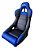 Bancos Concha Fixo Preto + Trilho Jeep Willys Cj5, Buggy, Gaiola e UTV - Imagem 2