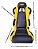Banco Concha Reclinavel Para Jeep Willys / Ford CJ5 Preto e Amarelo - Imagem 5