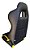 Banco Concha Reclinavel Para Jeep Willys / Ford CJ5 Preto e Amarelo - Imagem 6