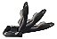 Banco Concha Reclinavel Para Jeep Willys / Ford CJ5 Preto e Cinza - Imagem 4