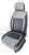 BANCO AUTOMOTIVO DIANTEIRO LD/LE C/ TRILHOS PARA JEEP WILLYS F75 RURAL - Imagem 2