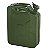 Kit 4 Galão Metal 0.8mm Militar 20L Para Combustível Com Bico Extensor - Imagem 2