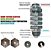 Kit  Calço Coxim De Carroceria De Santoprene 2" Jeep Ford Willys CJ5 - Imagem 2