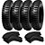 Kit 4 Pneus 650-16 Borrachudo Ap22 Anteo + 4 Camaras Jeep Rural F75 - Imagem 1