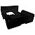 Caixote Carroceria Em Fibra Jeep Willys / Ford CJ5 na Cor Preta - Imagem 2