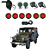 KIT DE ILUMINAÇÃO TOYOTA XINGÚ BANDEIRANTE MILITAR - Imagem 1