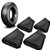 Kit 4 Pneu 650-16 Borrachudo Ap22 Anteo + 4 Camaras Toyota Bandeirante - Imagem 8