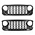Grade Frontal Jeep Wrangler JL Modelo 2025 SEM BURACO CAMERA FRONTAL - Imagem 3