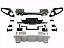 Para-choque Dianteiro Aço Rugged Ridge Venator para Jeep Wrangler JL 18-25 - Imagem 3