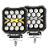 PAR FAROL DE MILHA QUADRADO COM DRL 50W SCP-1250S - Imagem 3