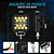 PAR FAROL DE MILHA QUADRADO COM DRL 50W SCP-1250S - Imagem 5