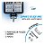PAR FAROL DE MILHA QUADRADO COM DRL 126W SCP-1126S - Imagem 5