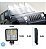 PAR FAROL DE MILHA QUADRADO COM DRL 126W SCP-1126S - Imagem 6