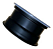 JOGO DE RODA DAYTONA BLACK 17X9 - 5 FUROS DE 139.7 OFFSET 25 PRETO FOSCO ELETROSTÁTICO - Imagem 5