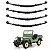 Kit Feixe Mola Jeep Willys CJ2A CJ3A CJ3B 1948 a 1954 - Imagem 1