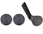Kit De Capas De Borracha Dos Pedais Jeep Ford Willys Cj5 1955 A 1983 - Imagem 1