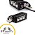 BARRA DE LED PRO 15 CM 3 LEDs 30W FOCO ABERTO 9~36V BRANCO FRIO 6.000K - PAR - Imagem 1