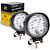 Farol Auxiliar TARPONN Redondo 9 LEDs 27w 9~60v 6000K - Imagem 1