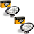 Farol Auxiliar TARPONN Oval 8 LEDs 24W 9~60V 6000K -Par - Imagem 1