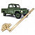 Fecho Comando Macaneta Porta Direita Ford Rural Willys 1967 A 1977 - Imagem 1