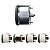 Conjunto 5 Medidores Humvee HMMWV Olive Drab Mil-Spec 24V - Imagem 7
