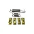 Kit De Molas Sapata Patim De Freio Jeep Rural Ford Willys 60/83 - Imagem 1