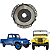 Kit De Embreagem Jeep Rural F75 Willys Motor 6cc BF161 - Imagem 3