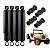 Kit 4 Amortecedores de Suspensão + Buchas Jeep Willys CJ3-B - Imagem 1