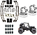 Kit Feixe Mola Com Body Lift 2"e Espaçador 50mm Jeep Ford / Willys - Imagem 1