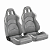 BANCO PARA JEEP WRANGLER / GLADIATOR RALLYE DESIGN STRADALE LEATHER - Imagem 1