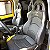 BANCO RALLYE DESIGN STRADALE EM COURVIN PRETO COM AMARELO - Imagem 2