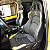 BANCO RALLYE DESIGN STRADALE EM COURVIN PRETO COM AMARELO - Imagem 4