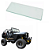 Vidro do Parabrisa Especial com 3 Limpadores para Jeep Willys CJ5 e CJ6 - Imagem 1