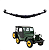 Feixe De Molas Dianteiro Jeep Willys CJ2A CJ3A CJ3B 1948 a 1954 - Imagem 1