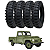 Pneu Militar AT06 Pirelli Anteo 650 x 16 F75 Willys / Ford - Jogo 4 Pneus - Imagem 1