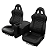 BANCO PARA TROLLER RALLYE DESIGN STRADALE EM COURVIN (PAR) + CONSOLE PRETO - Imagem 2