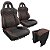 BANCO PARA TROLLER RALLYE DESIGN STRADALE EM COURVIN (PAR) + CONSOLE PRETO - Imagem 1