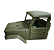 CABINE EM FIBRA TOYOTA BANDEIRANTE PICK-UP VERDE MILITAR - Imagem 4