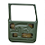 CABINE EM FIBRA TOYOTA BANDEIRANTE PICK-UP VERDE MILITAR - Imagem 15