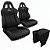 BANCO PARA TROLLER RALLYE DESIGN STRADALE EM COURO (PAR) + CONSOLE PRETO - Imagem 1