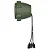 Lanterna Traseira Militar 24V Serie M Vermelha M37 M38 M35 M151 - Imagem 3