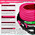Cabo de Guincho Sintético Dyneema Premium 3/8 x 26 m - 11.300 kg (Rosa) - Imagem 3