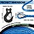 Cabo de Guincho Sintético Dyneema Premium 3/8" x 30,5 m - 10.799 kg (Azul) - Imagem 3