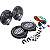Kit de Faróis de Milha HELLA Série 500 Black Magic (005750991) - Imagem 2