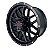 Jogo Roda Esportiva Carraro Austin Black Milling Aro 17x9 (Furação 6x139,7) ET0 - Imagem 3