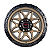 Jogo de Rodas Carraro Tucson Bronze – Aro 17x9 (6x139,7) ET12 - Imagem 1